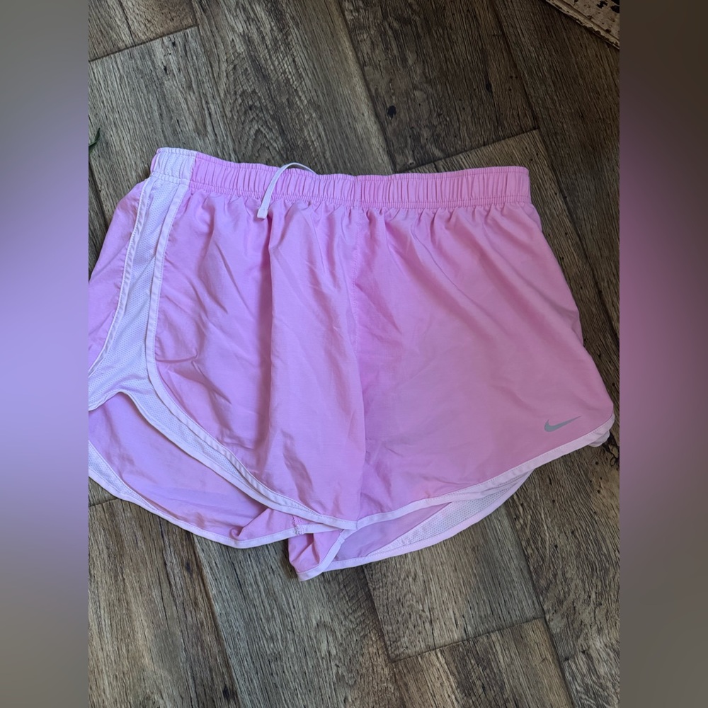 Nike Women's Light Pink Athletic Shorts